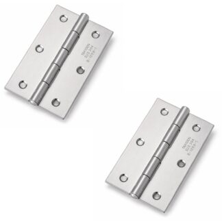 2 piezas de bisagra de rosca de alta calidad, B-1059-1, tamaño: 89 mm, de TAKIGEN, capacidad de carga: 13 kg (29 lbs). Imagen del producto