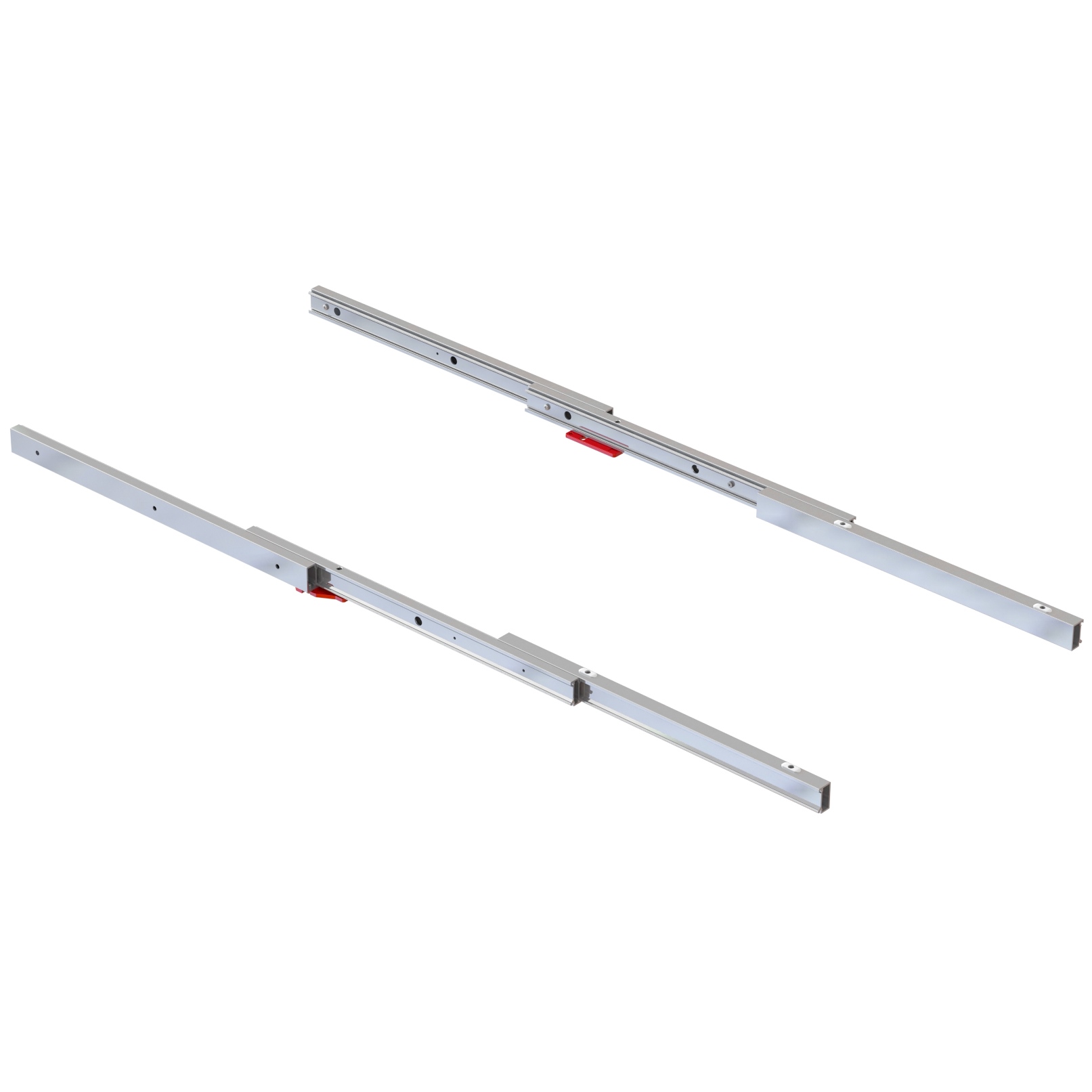 Ajuste de mesa extensible de alta calidad, 2046369, longitud de extensión: 750 mm, de EMUCA, capacidad de carga: 60 kg (132 lbs). Imagen del producto