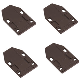 Placa espaciadora de 4 piezas ML-120-DP4-BR, 70 mm (2-3/4") de Sugatsune, marrón. Imagen del producto