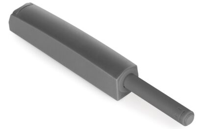 2 piezas de elegante cierre a presión, con carcasa de montaje, superficie: gris antracita, versión: no magnético, 1900223. Abridor de puerta estable push-to-open para puertas de muebles, puertas de armarios, trampillas y mucho más, de EMUCA - Imagen 6