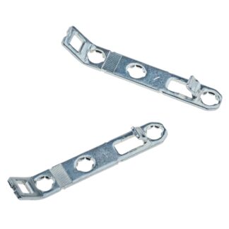 Montaje frontal de 2 piezas, para alturas de cuadro de 90, 122 y 186 mm, F102021855, de GRASS. Imagen del producto