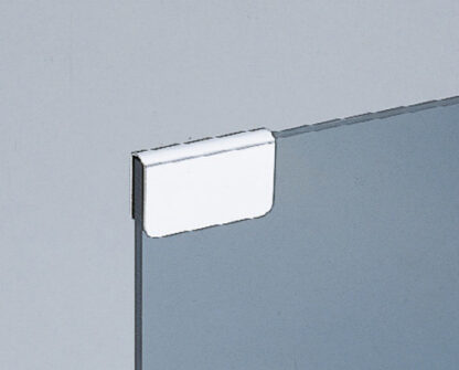 Contraplaca para vidrio de 6 mm de espesor (15/64"), fabricada en acero, superficie: cromada, 35 mm (1-3/8"), K-110CR y K-110-P6. Contraparte para puerta de vitrina, papamoscas magnético y mucho más, de Sugatsune / LAMP® (Japón) - Imagen 4