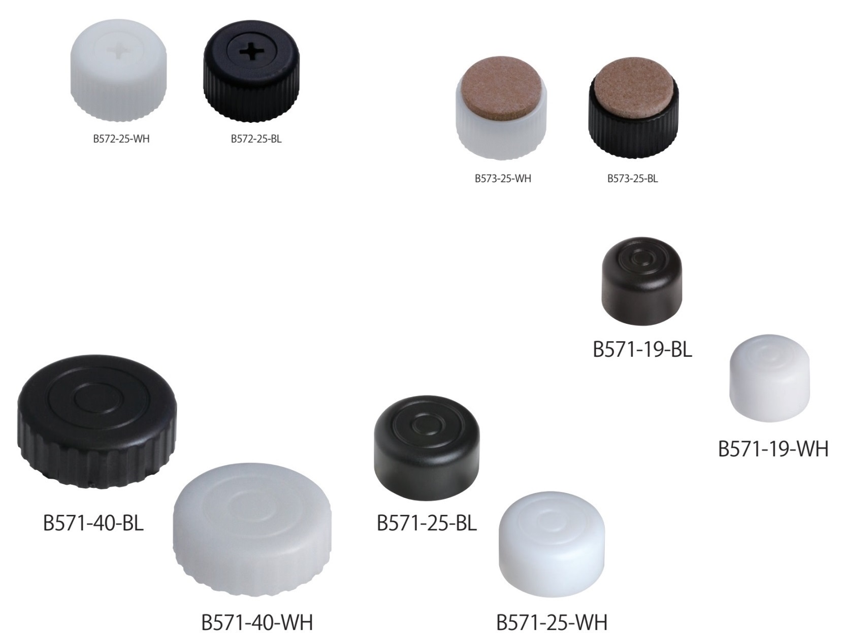 4 piezas de ajustador robusto para muebles, capacidad de carga: 800 kg (1764 lbs), superficie: blanca, ⌀40 mm (1-37/64"), versión: estándar, B571-40-WH. Pie ajustable para patas de mesa, patas para muebles, patas para armarios y mucho más, por Kojima (Japón) - Imagen 4