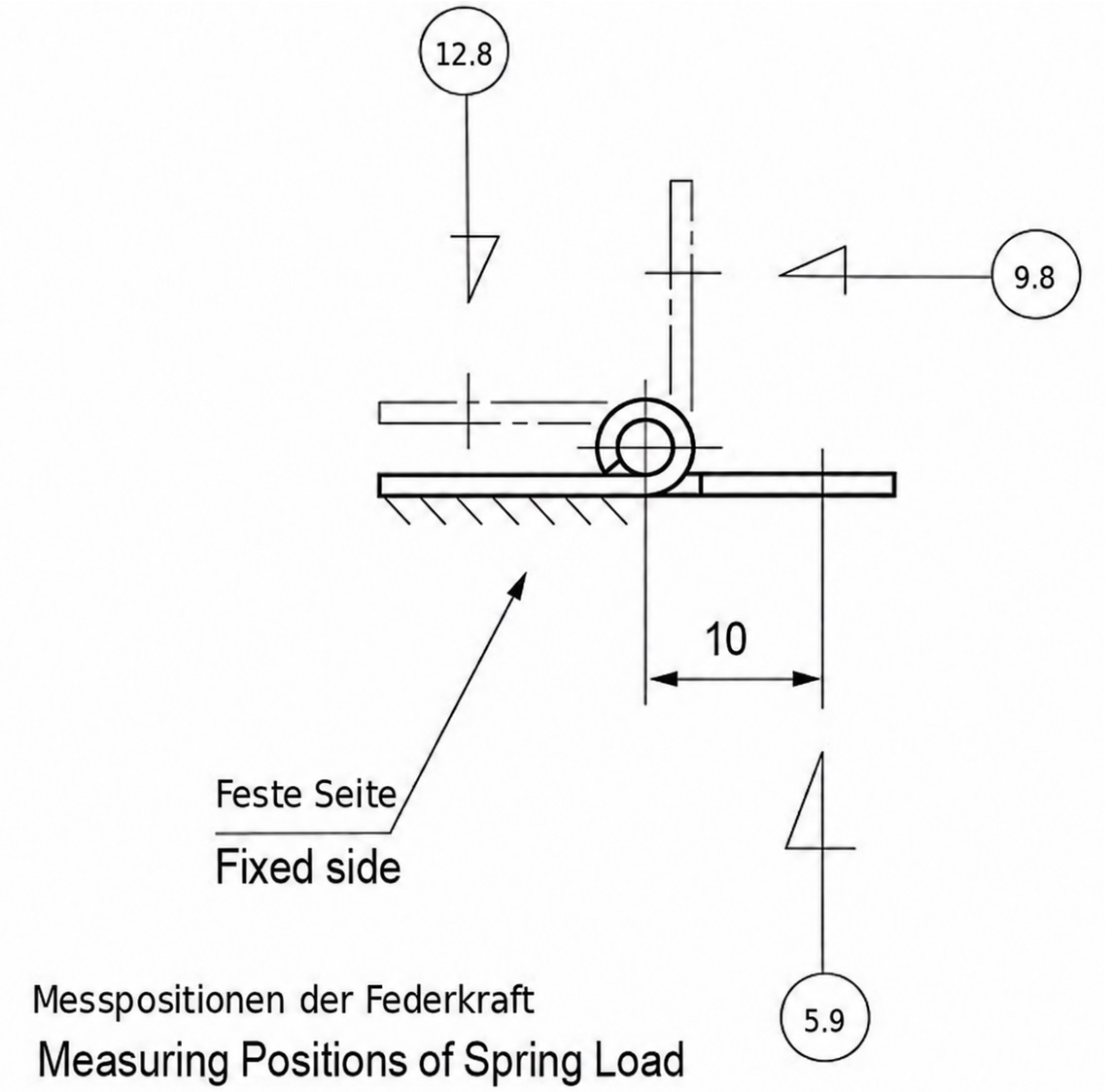 Correa de muelle de alta calidad de acero inoxidable de 2 piezas, fabricada en acero inoxidable SUS304, 38 mm (1-1/2"), par motor: 12,3 N·m, TH-61SUS-3. Bisagra robusta de muelle para solapas de equipo, puertas de alojamiento, tapas y mucho más, por TOCHIGIYA (Japón) - Imagen 3