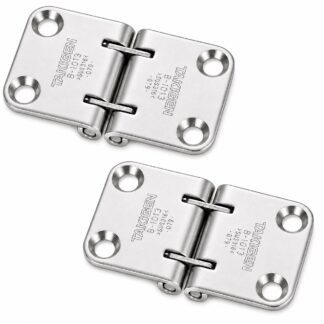 2 piezas de bisagra de escotilla de alta calidad en acero inoxidable, B-1013, tamaño: 70mm, de TAKIGEN. Foto del producto