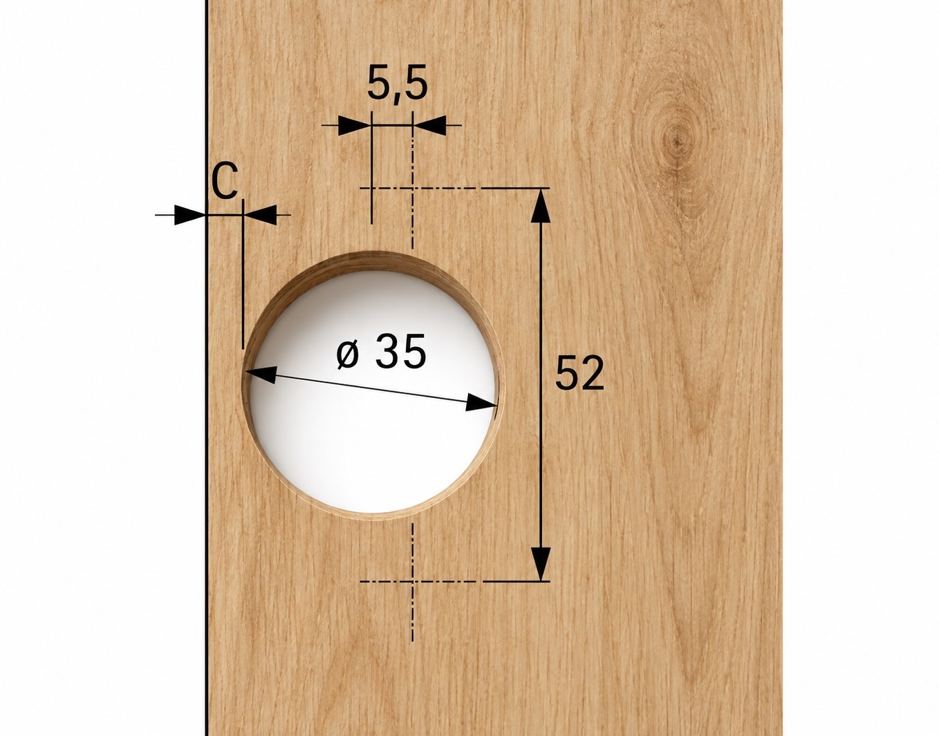 Bisagra de acero inoxidable, soporte: totalmente soportada (actual), fabricada en acero inoxidable, diseño: placa de montaje con 0 mm de distancia, 9289590. Bisagra de acero inoxidable resistente a la corrosión para muebles de exterior y mucho más, de Hettich - Imagen 2