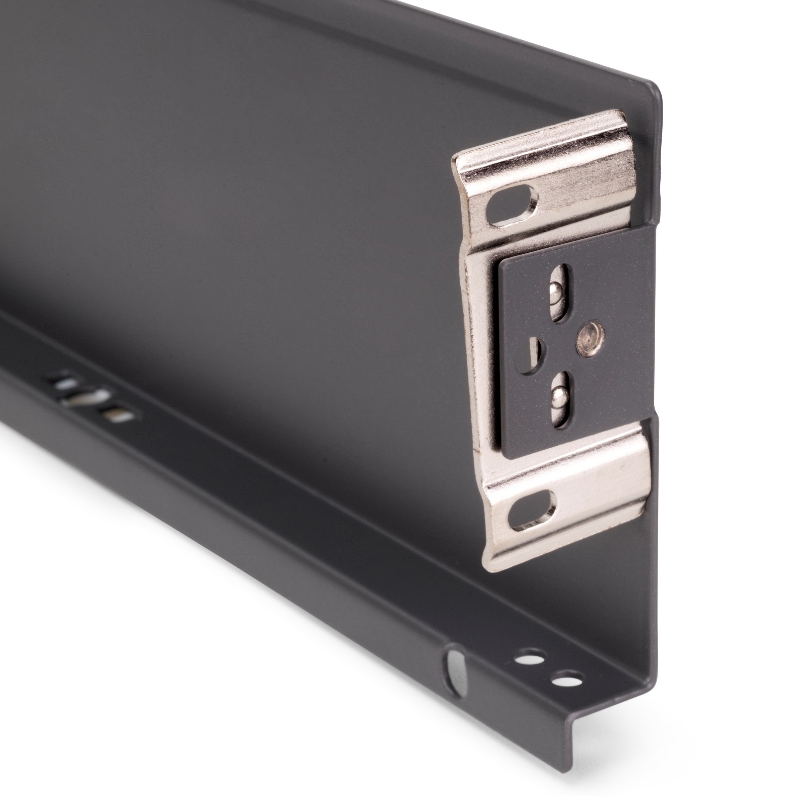 Juego de cajones, con marcos extra finos, altura: 88 mm (3-15/32"), superficie: gris antracita, 440 mm (17-21/64"), versión: extensión completa con cierre suave, juego de cajones 3275335. para muebles de cocina y mucho más, por EMUCA - Imagen 2