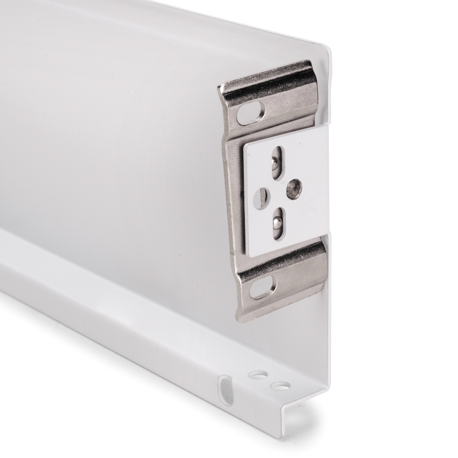 Juego de cajones, con marcos extra finos, altura del marco 88 mm (3-15/32"), superficie: blanco, 300 mm (11-13/16"), versión: extraíble parcial con cierre suave, 3275012. Práctico juego de cajones para muebles de cocina y mucho más, de EMUCA - Imagen 3