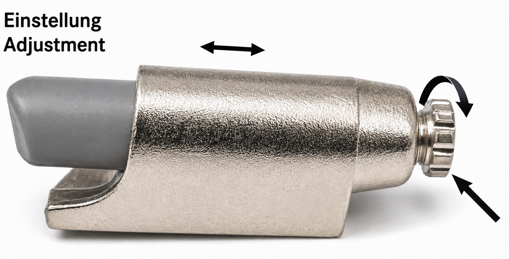 Amortiguador de cierre suave, F069073711. Amortiguador robusto para bisagra Nexis Click-on Mirro Hinge, Nexis Click-on Mirro - bisagra de 15° y mucho más, Fabricante: GRASS - Imagen 2