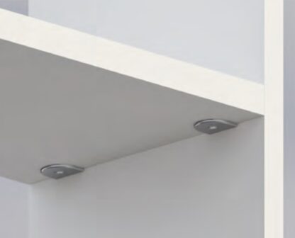 20 piezas de conexión excéntrica estable ⌀20 mm con brida y carcasa exterior de garra para un espesor de placa de 19 mm (3/4"), fabricada en Zamak, 8070907. Conector excéntrico robusto para la conexión de muebles y mucho más, de EMUCA - Imagen 7
