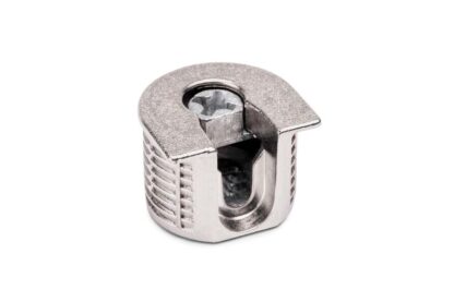 20 piezas de conexión excéntrica estable ⌀20 mm con brida y carcasa exterior de garra para un espesor de placa de 19 mm (3/4"), fabricada en Zamak, 8070907. Conector excéntrico robusto para la conexión de muebles y mucho más, de EMUCA - Imagen 2