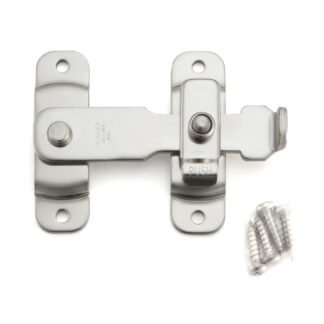 Cerrojo de barra de acero inoxidable SUS304 (V2A), con muelle BLL-100, de Sugatsune / LAMP (Japón)